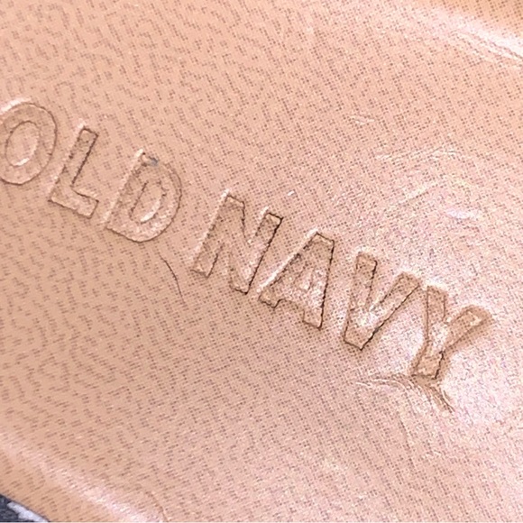 Old Navy Gingham Spring/ Summer Double Velcro Closure Shoes - Picture 8 of 9